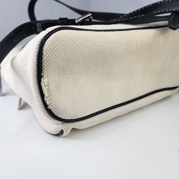 Rare Michael Kors Abbey Medium Backpack Graffiti Print Logo MK Bag MSRP $398 - Picture 7 of 12